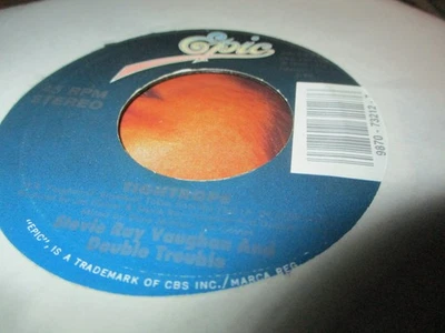 1986 STEVIE RAY VAUGHAN & DOUBLE TROUBLE Tight Rope US 7" Epic 34-73212 NM - Image 1 of 2
