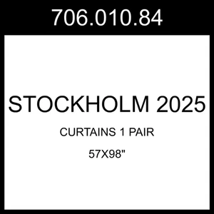 IKEA STOCKHOLM 2025 Curtains 1 Pair  706.010.84 - Picture 1 of 1
