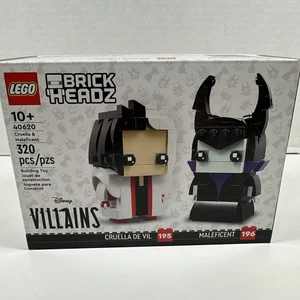 LEGO 40620 BRICKHEADZ Cruella & Maleficent 320 Teile NEU - Bild 1 von 6