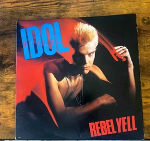 Billy Idol Rebel Yell vinyl 1983 (Cover VG) (Original Sleeve EX) - Vinyl Worn - Picture 1 of 8