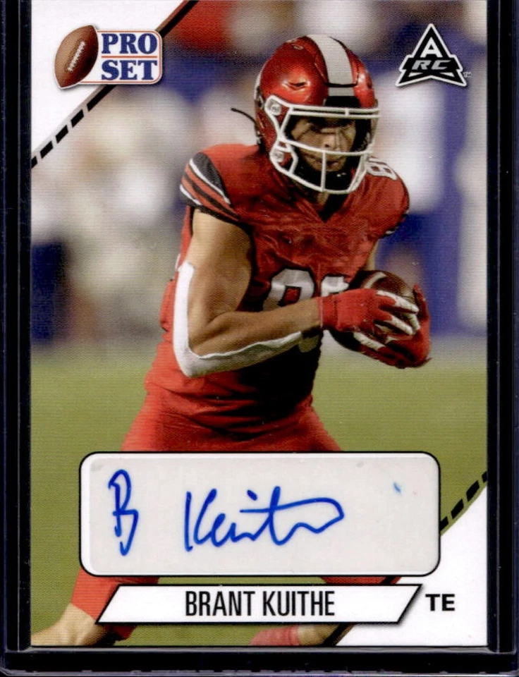 2021 Pro Set College Football Brant Kuithe Auto RC Rookie #PS-BK1 Utes - Image 1 of 2