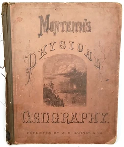 Gilded Age Buch Physische Geographie James Monteith Hardcover 1873 - Bild 1 von 21