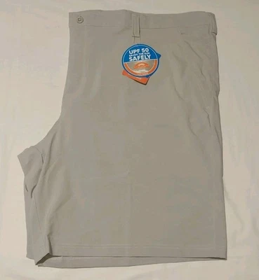 Pantalones Cortos Columbia PFG Grander Marlin II Offshore Para Hombre 54 x 10" Gris Rendimiento Foto 1 de 4