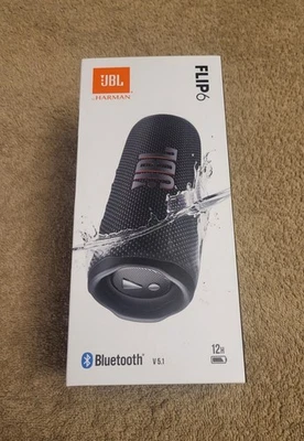 Altavoz Bluetooth Portátil Impermeable JBL Flip 6 - Negro Foto 1 de 4