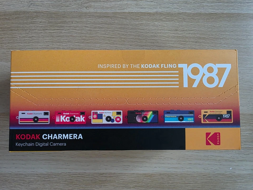 Kodak Charmera Keychain Digital Camera Collectable Blind Box SEALED CASE - Image 1 of 3