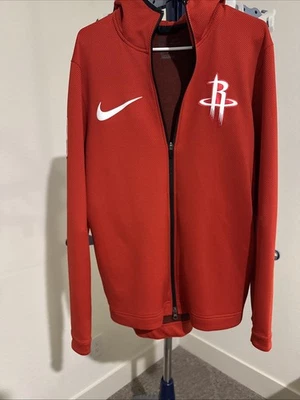 Nike HOUSTON ROCKETS NBA ThermaFlex Showtime Chaqueta Roja Para Hombre Talla Mediana Sudadera con Capucha Foto 1 de 2