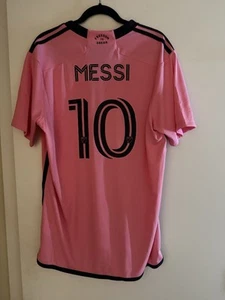 Inter Miami FC 23/24 Adidas Home Soccer Football Jersey Shirt NWT Messi #10 XL - Picture 1 of 8