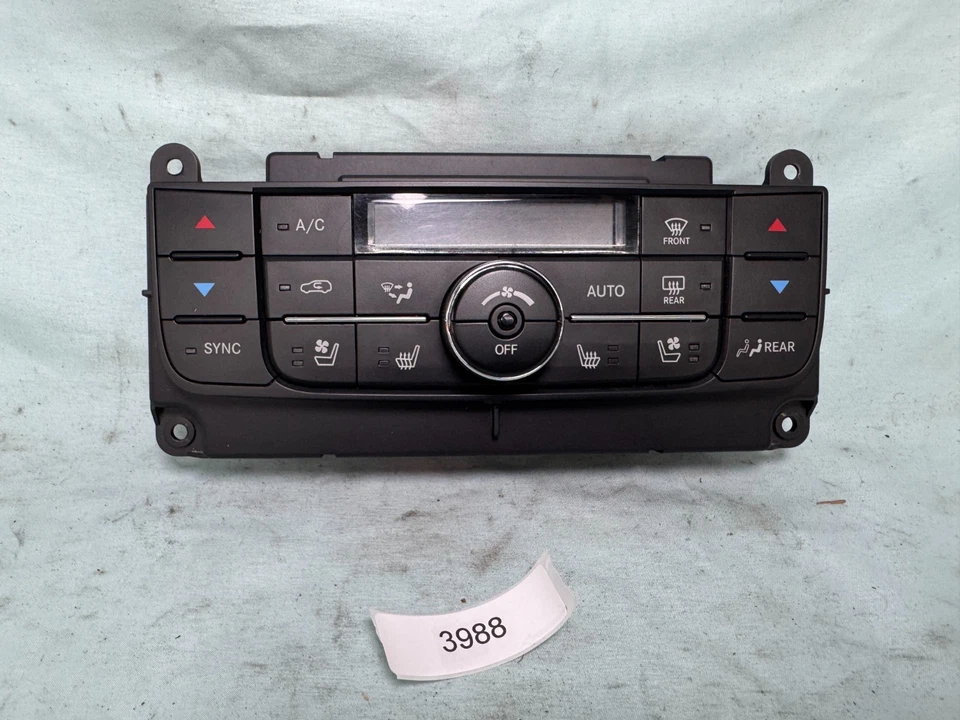 Dodge Durango 2011-2013 control digital temperatura climática temperatura calor 68088603AL Foto 1 de 4