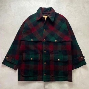 Vintage Polo Ralph Lauren Wool Mackinaw Plaid Hunting Jacket Men’s Size M - Bild 1 von 13