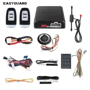 EASYGUARD EC002 Rolling Code PKE car Alarm Passive keyless Entry Remote starter - Picture 1 of 10