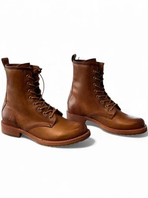 Frye Veronica Flex Combat Boots in Caramel | Women’s Size 7.5B - Image 1 of 4