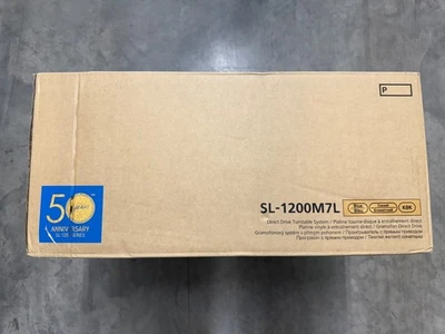 BRAND NEW Technics SL-1200M7L PA Blue 50th Anniversary Edition US Model - Image 1 of 4