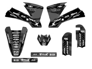 2002-2008 SX 65 APACHE Grey Senge Graphics Kit Compatible with KTM - Picture 1 of 10