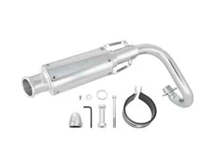 1EA NEW SHORTY ALLOY UPSWEPT Z50 K3 - 1999 XR50 CRF50 PERFORMANCE EXHAUST (133A) - Foto 1 di 2