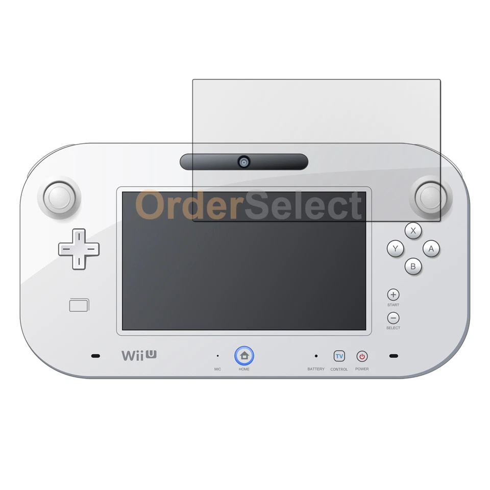 New Anti-Scratch Clear LCD Screen Guard Protector for Nintendo Wii U GamePad 6.2 - Image 1 of 4