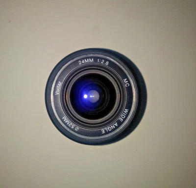 Vivitar 24mm/f2.8 Interchangeable Macro 1.5x Lens for Nikon (BRAND NEW!) - Image 1 of 4