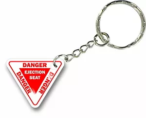 Keychain key ring keyring car pilot plane flight ejection seat aviation - Bild 1 von 1