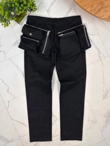 JW Anderson Utility Trousers Pants Black Multipocket Size W33/L29.5 - Picture 1 of 12