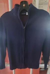 Children's Place Zipped Cardigan Size 10-12 - Picture 1 of 3