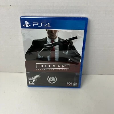 Hitman Definitive Edition Sony PlayStation 4 PS4 Video Game New Sealed - Image 1 of 4