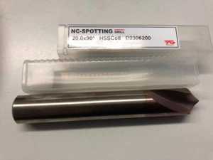 NC Anbohrer 1 x NEU HSS Co8 D20 90° + DC NANO Beschichtung - Bild 1 von 1