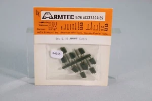 BA165 ARMTEC Train 1/76 1:76 10 Jerricans set 2 Jerry cans - Picture 1 of 2