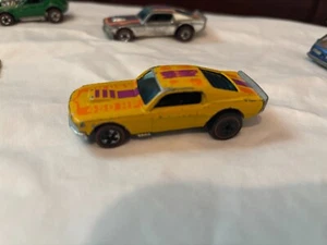 Hot Wheels Redliners- Mustang Stocker ,Yellow , RL's , year in package: 1975 - Picture 1 of 4