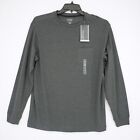 Roundtree & Yorke Men's Long-Sleeve Shirt M Charcoal Heather Soft-Washed NWT