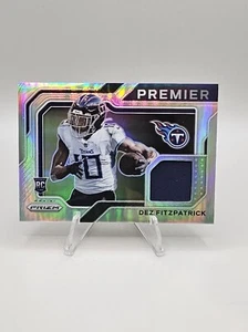 2021 Panini Prizm - Premier Trikots #PJ-25 Dez Fitzpatrick (MEM, RC) 🙂 Titans - Bild 1 von 2