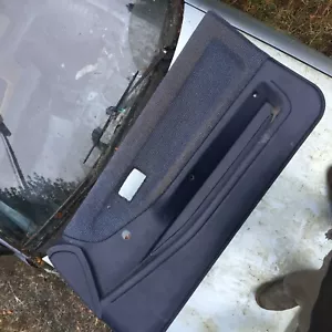 1986-1990 Toyota Tercel 2 Door Front Right Passenger Side Door Card Blue *BTT - Picture 1 of 12