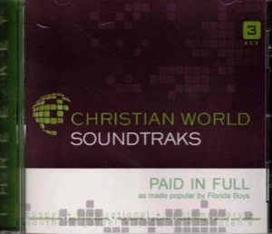 Paid in Full - Florida Boys - Christian Accompaniment Track CD - Picture 1 of 2