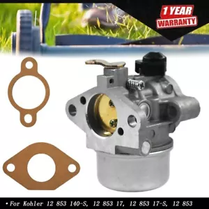 Carburetor Carb For Kohler 12 853 140-S, 12 853 17 12 853 17-S, 12 853 35 47 78 - Picture 1 of 14