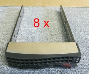 8 x SuperMicro SC93301 3.5" inch Hot-swap SAS / SATA Hard Disk Drive Caddy Tray - Afbeelding 1 van 3