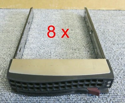 8 x SuperMicro SC93301 3.5" inch Hot-swap SAS / SATA Hard Disk Drive Caddy Tray - Image 1 of 3