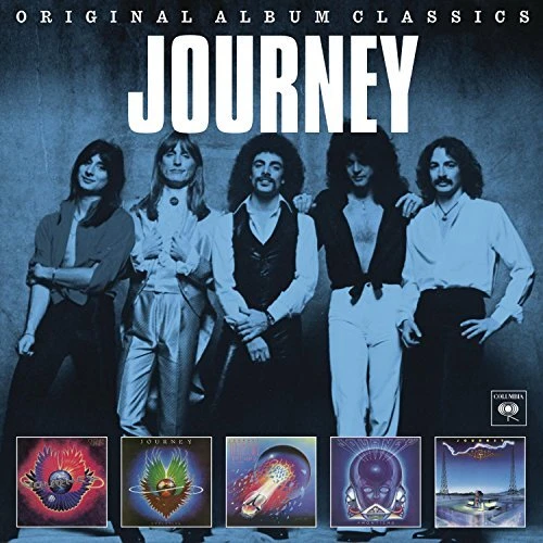JOURNEY (5 CD) INFINITY + EVOLUTION + ESCAPE + FRONTIERS + RAISED ON RADIO *NEW* - Image 1 of 1