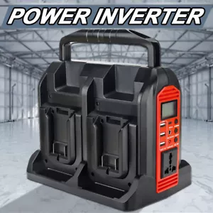 350W Wechselrichter für Craftsman 20V V20 Akku 4-Ports DC 20V auf AC 110-120V - Bild 1 von 9
