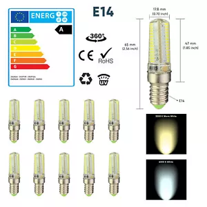 E14 5W 7W LED Glühbirne Küche Dunstabzugshaube Chimmey Kühlschrank Herd warmweiß AC - Bild 1 von 17