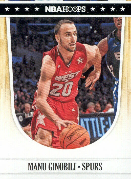 2011-12 Panini NBA Hoops #267 Manu Ginobili San Antonio Spurs NM All-Star West - Image 1 of 1
