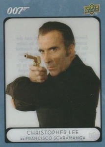 2021 James Bond Villains Henchmen Acetate Parallel SP 27 Christopher Lee - Bild 1 von 1