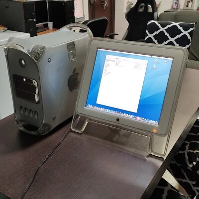 APPLE POWERMAC G4 RETRò POWER PC VINTAGE DA COLLEZIONE COMPUTER FISSO - Immagine 1 di 4