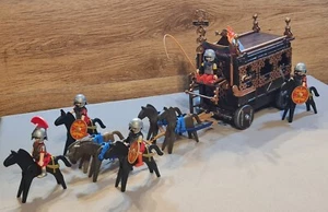 PLAYMOBIL KOSTIUM WAGON PODRÓŻNY CEZAR IMPERATOR RZYM UNIKAT - Zdjęcie 1 z 20