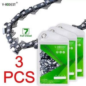 Cincel completo de cadena de motosierra de 16" 3 piezas para sierras Stihl MS250 017 3/8" LP .043" 55DL - Imagen 1 de 8