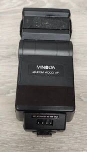 Minolta Maxxum 4000 AF Flash Shoe Mount Tested Working - Picture 1 of 12