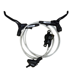 Avid elixir 5 Disc brake Set black white hose NOS Front & Rear Retro