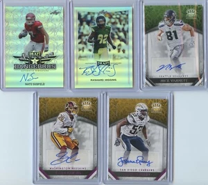 2016 Autograph 5 Card Lot Inc. Sudfeld, Higgins, Vannett, Cravens, and Perry - Picture 1 of 2