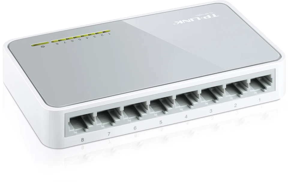 TP-Link TL-SF1008D (8 Ports - 10/100 RJ45) Ethernet-Schalter