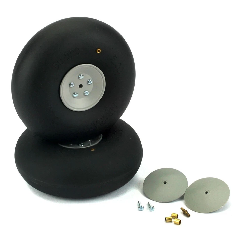 Dubro - 6" Diameter Big Wheels 2/pkg - Image 1 of 1