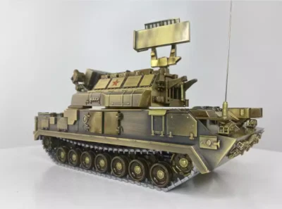 1:18 30CM HQ-17 Tor-M1 Vehicle Truck & Stand Diecast Army Military Armor Model - Image 1 of 4
