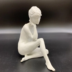 Kaiser Nudes "Meditation" White Bisque Sculpture - Picture 1 of 19