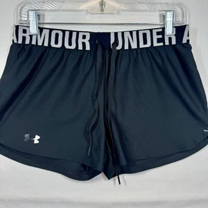 Under Armour Laufshorts Sport Fitness schwarz Kordelzug Damen Gr. S/M ohne Etikett - Bild 1 von 7